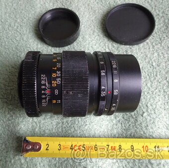 Predám manuál. objektív HANIMAR 135mm so závitom M42 - 5