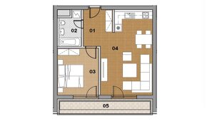 2 izbové byty v novostavbe, Spišská Nová Ves - 5