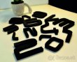 DIY Velké nalepovacie nástenné hodiny 03B-S - 5