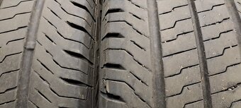 Predám 2ks jazdené 225/65r16C Continental na dodávku - 5