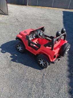 Elektrické autičko Jeep wrangler - 5