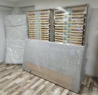 siva manzelska postel Fines , 180x200x65 cm - 5