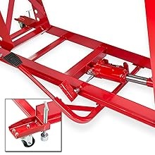Hydraulická zdvíhacia plošina na motocykle DEMA , 450 kg - 5