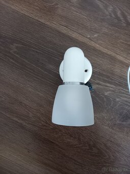 Nástenné svetlo otočné biele - 5
