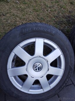 Hliníkové disky +pneumatiky - 5