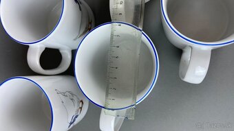 6x Hrnček s husou, porcelán Moritz Zdelauer - 5