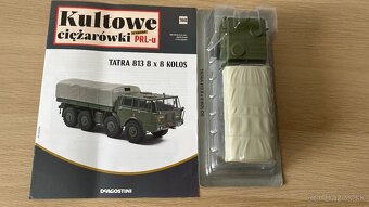 TATRA 813 8x8 KOLOS 1/43 DeaGostini + polepy ČSĽA - 5