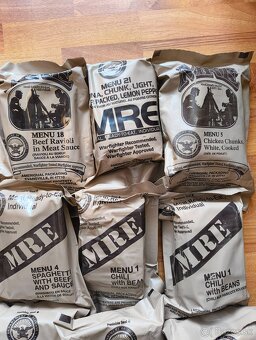 MRE Americkej Armády rôzne menu - 5