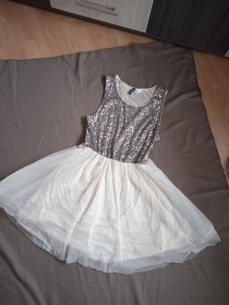 Tylové šaty H&M S/M - 5