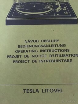 GRAMOFON NáVOD OBSLUHY - 5