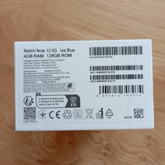 Redmi Note 12 5G - 5