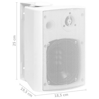 Reproduktory biele interiér+exteriér 100 W - 5