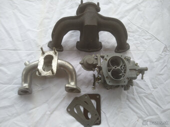 ŠKODA 1203,TAZ 1500 karburátor,výfukové a sacie potrubie - 5