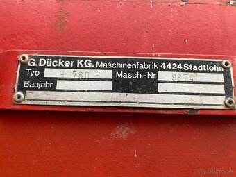 DUCKER H760 ŠTIEPKOVAČ - 5