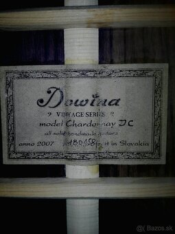 Predam celomasivnu gitaru Dowina Chardonnay+kufor. - 5