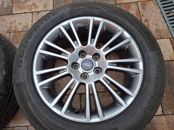 Originálne hliníkové disky Ford R17, 5x108 - 5