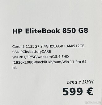 HP EliteBook 850 G8 - 5