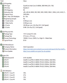 Základná doska B150M + Procesor i5 6600K - 5