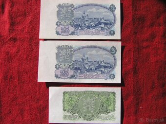 ČESKOSLOVENSKÉ BANKOVKY: 1953 top stav - 5