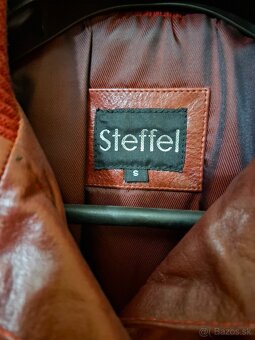 Dámsky kožený kabát Steffel - 5