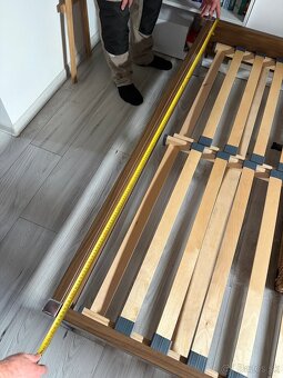 Manželská postel s polohovateľnými rožtami - 5