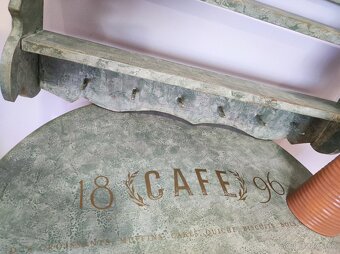 Okrúhly stôl, polička - 5