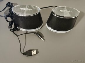 Amazon Basics V620 - čierne USB reproduktory - nové - 5