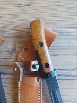 Bodák vz. 58 dřevěné střenky TOP STAV - 5
