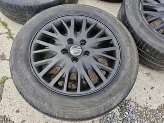Hliníkové disky originál Volvo 5x108r16 na novo pieskované - 5