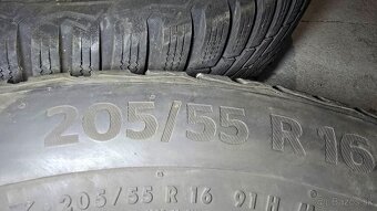 Predam plechove disky 5x112 R16 a zimne pneu - 5