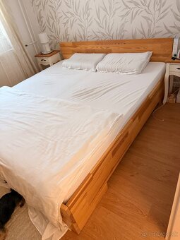 Dvojlôžková posteľ z BONAMI- masiv borovica 180x200 cm - 5