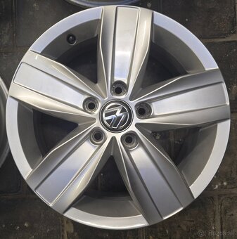 ORIGINÁL VW HLINÍKOVÉ DISKY 5x112 R16 - 5