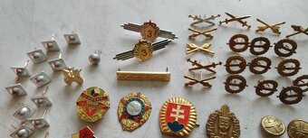 Vojenske odznaky + ine - 5