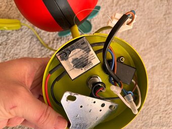 Detská nástenná lampa Lienka - 5