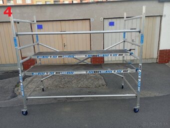 pojazdné hliníkové lešenie na prenájom - 5
