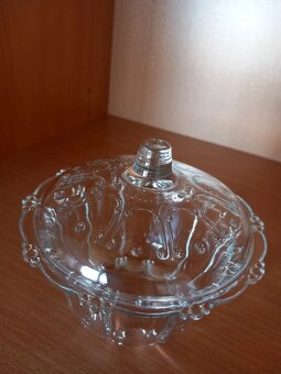 Staršia sklenená dóza 12x10x7 cm - nepoužívaná - 5