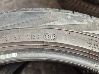 255/45 r19 letné 2 ks PIRELLI dezén 8,2 mm DOT2019 - 5