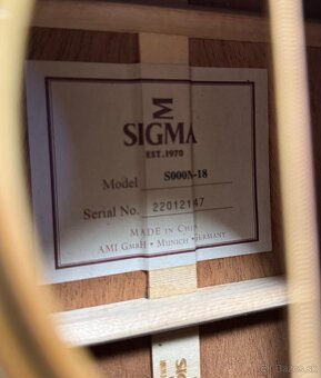 Celomasivna Sigma S 000 M 18 - 5