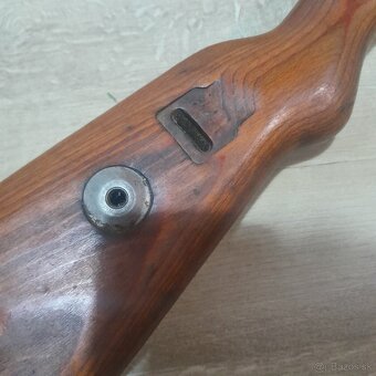 Mauser k98. Pažba - 5
