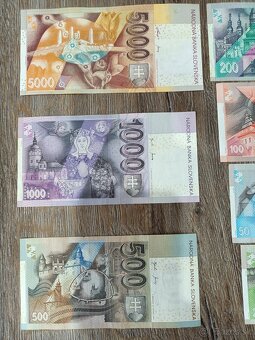 Sada Slovenských bankoviek - 5