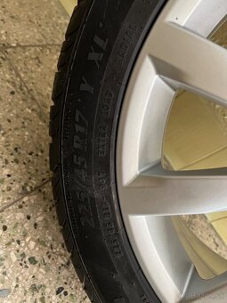 Predám disky VW Dijon 5x112 r17 letné - 5