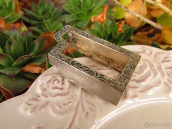 Strieborné púzdro na zapalovač, Ag 835 - 5