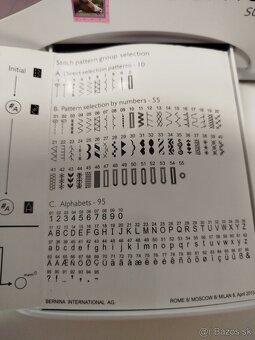 Šijací stroj Bernette Milan 8 - 5