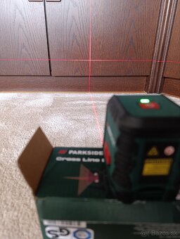 Set laserový merač a krížový líniový laser PARKSIDE - 5