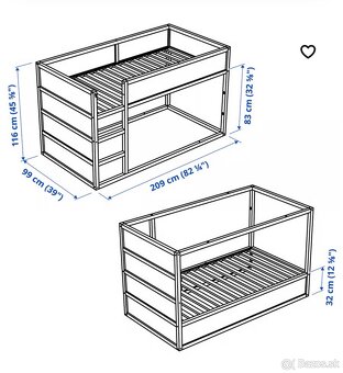 Posteľ v TOP stave s baldachýnom - 5