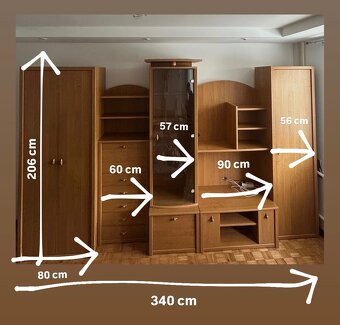 Predám sektorovú skriňu - 5