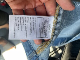 Carhartt riflová bunda - 5