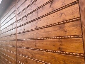 Tatransky profil, drevený obklad na stenu - 5