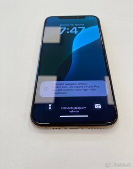 Predám Iphone XS 256GB Gold 91% zdravie batérie - 5