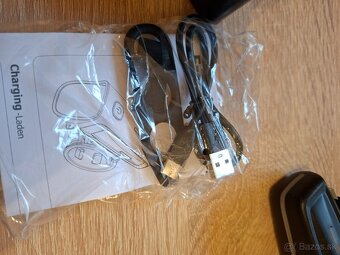 BOLEi LED sada svetiel na bicykel 100 LUX, USB, IPX5 - 5